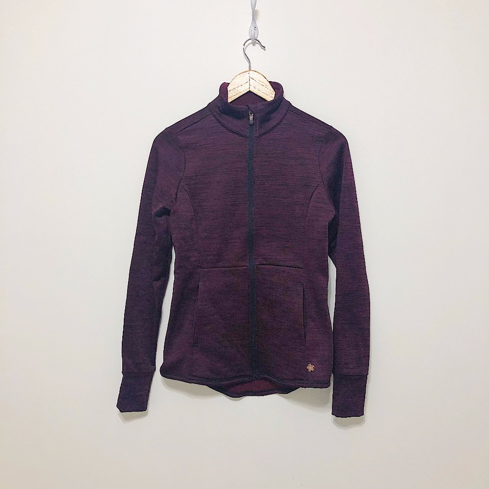 Tek Gear Jacket Soft - Small Red Black💜